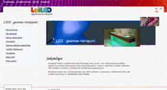 Desktop Screenshot of latled.lv